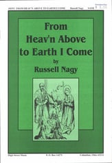 From Heaven Above to Earth I Come SATB choral sheet music cover